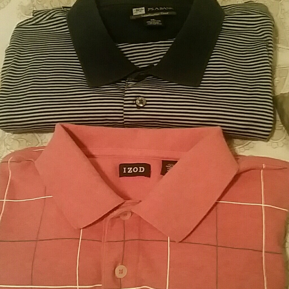 Izod Jos. A. BanksMen's Polo style shirts XL